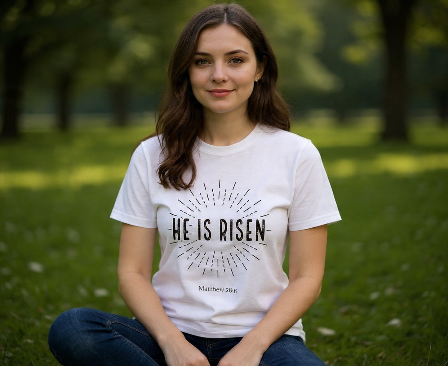 He Is Risen Unisex Christian T-Shirt | Faith Apparel South Africa | Covenant Brands