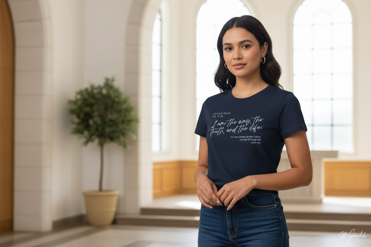 I Am The Way Women's Christian T-Shirt | Faith Apparel South Africa | Covenant Brands
