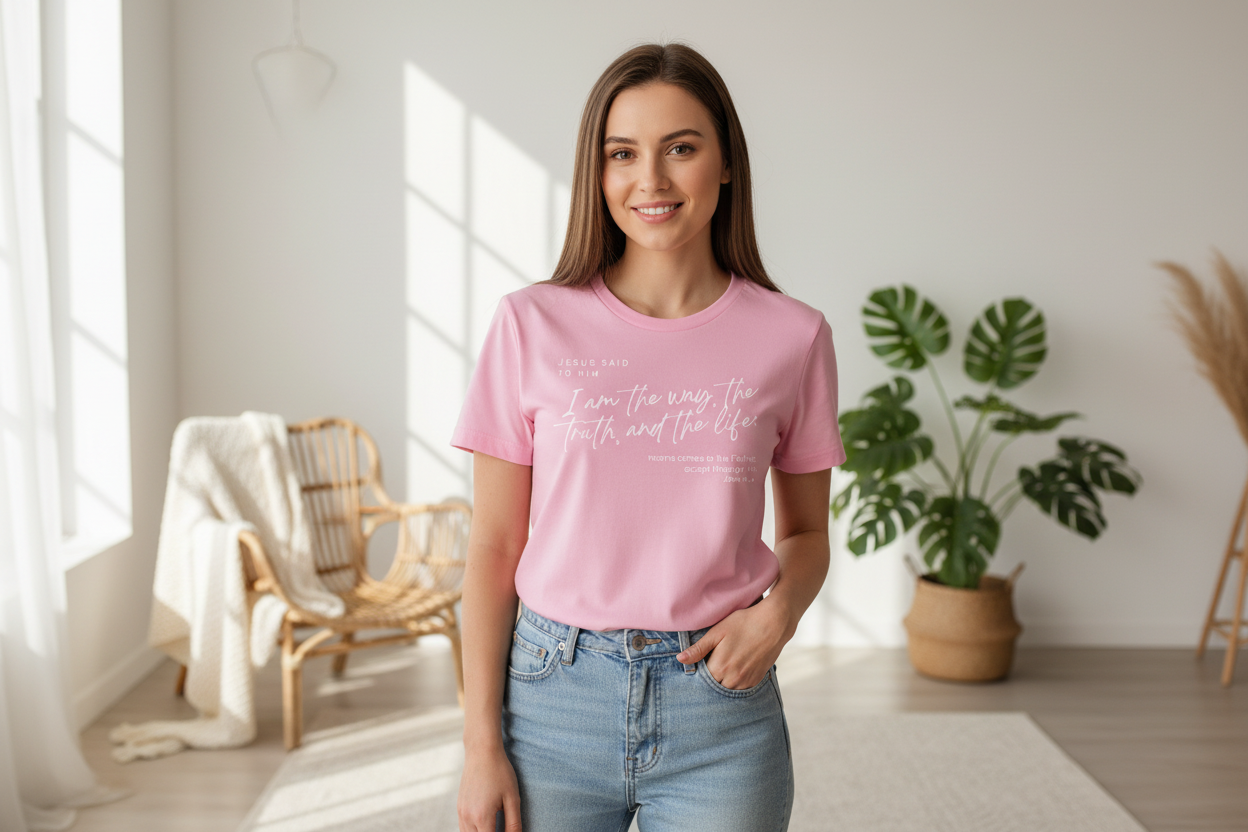 I Am The Way Women's Christian T-Shirt | Faith Apparel South Africa | Covenant Brands