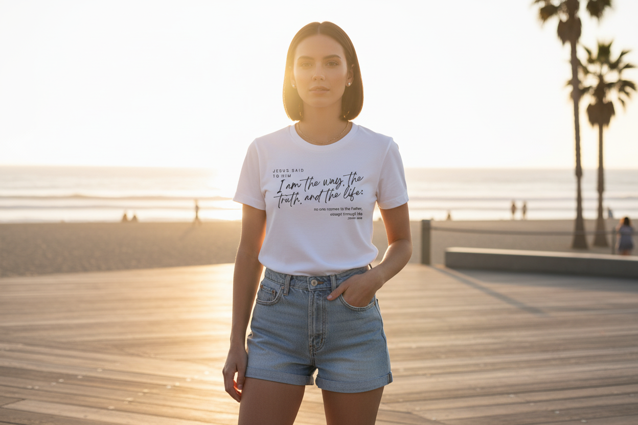 I Am The Way Women's Christian T-Shirt | Faith Apparel South Africa | Covenant Brands