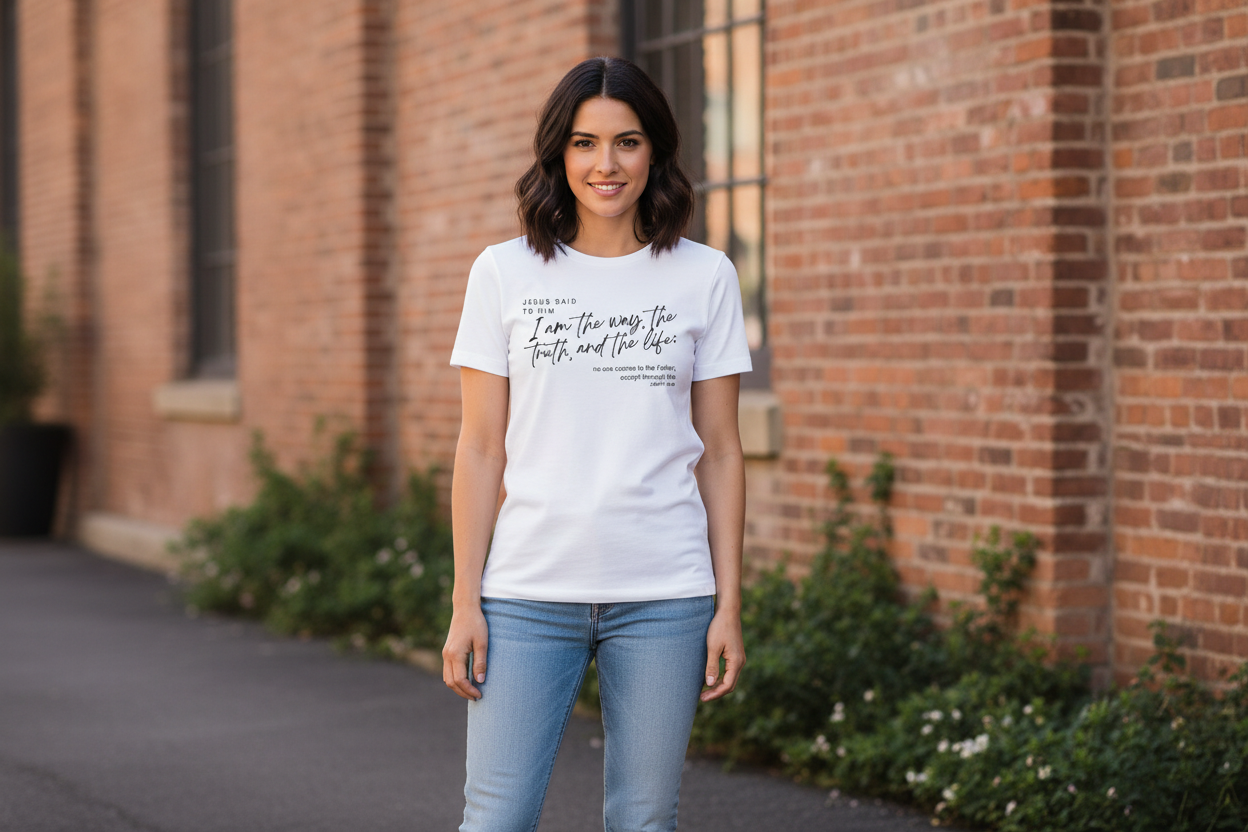 I Am The Way Women's Christian T-Shirt | Faith Apparel South Africa | Covenant Brands
