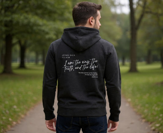 I Am The Way Men's Christian Hoodie | Faith Apparel South Africa | Covenant Brands