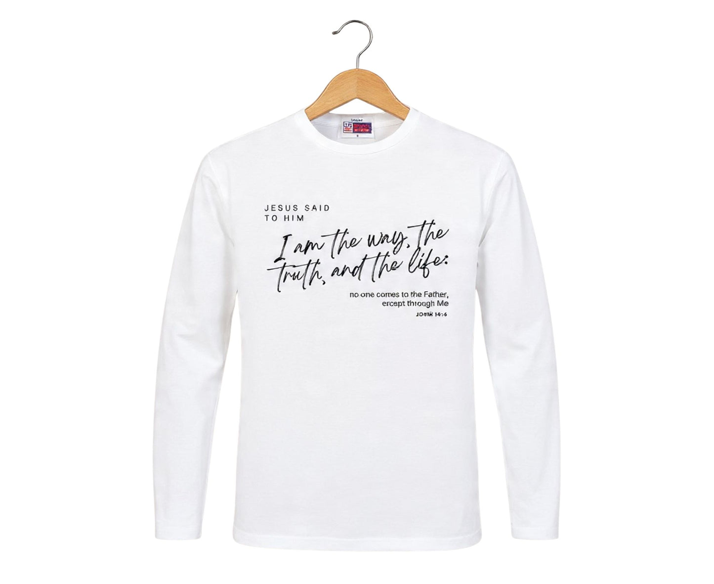 I Am The Way Men's Long Sleeve Christian T-Shirt | Faith Apparel South Africa | Covenant Brands