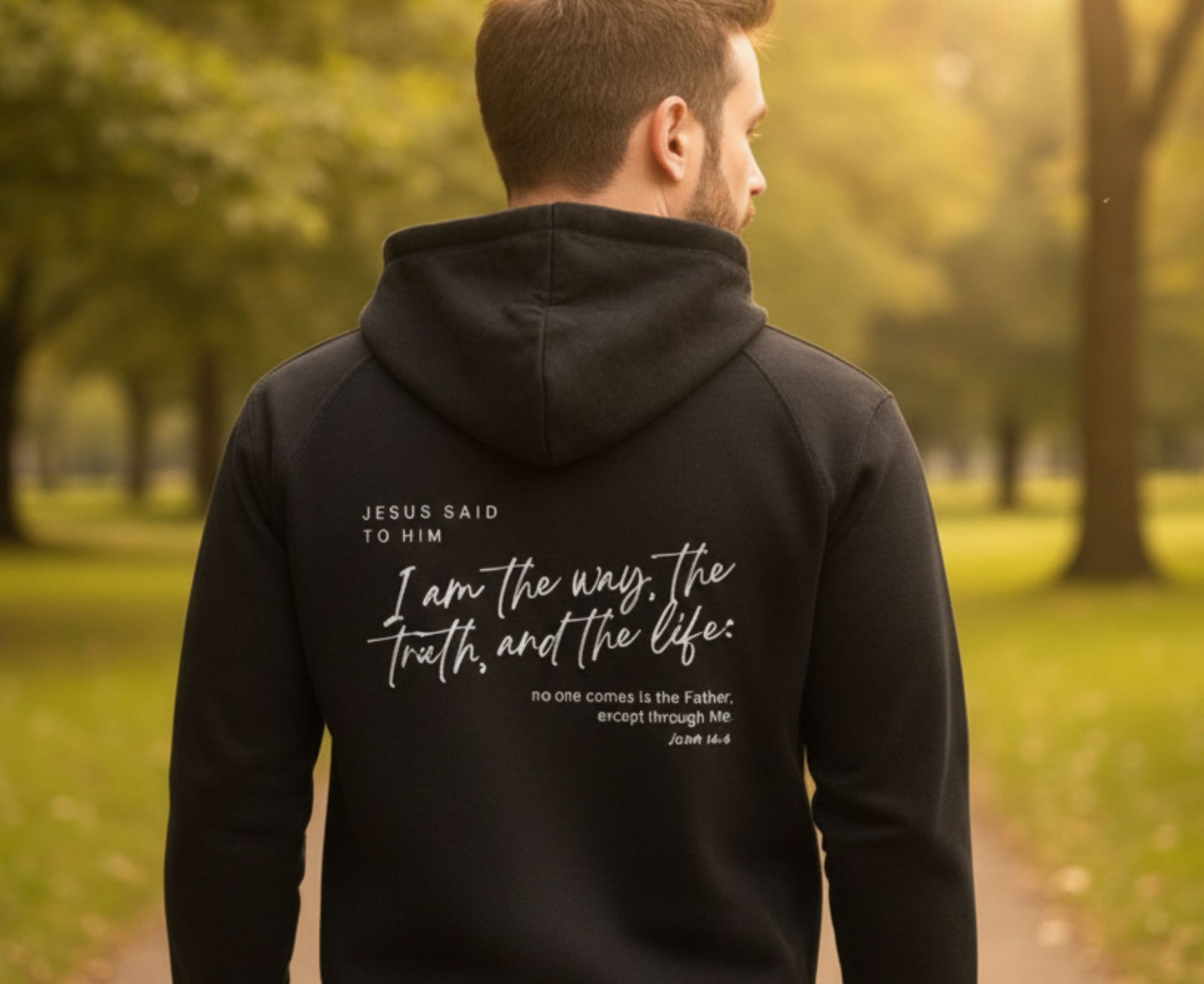 I Am The Way Men's Christian Hoodie | Faith Apparel South Africa | Covenant Brands