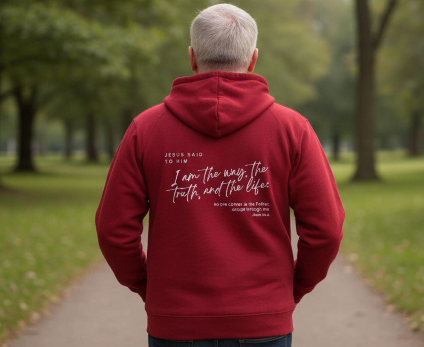 I Am The Way Men's Christian Hoodie | Faith Apparel South Africa | Covenant Brands