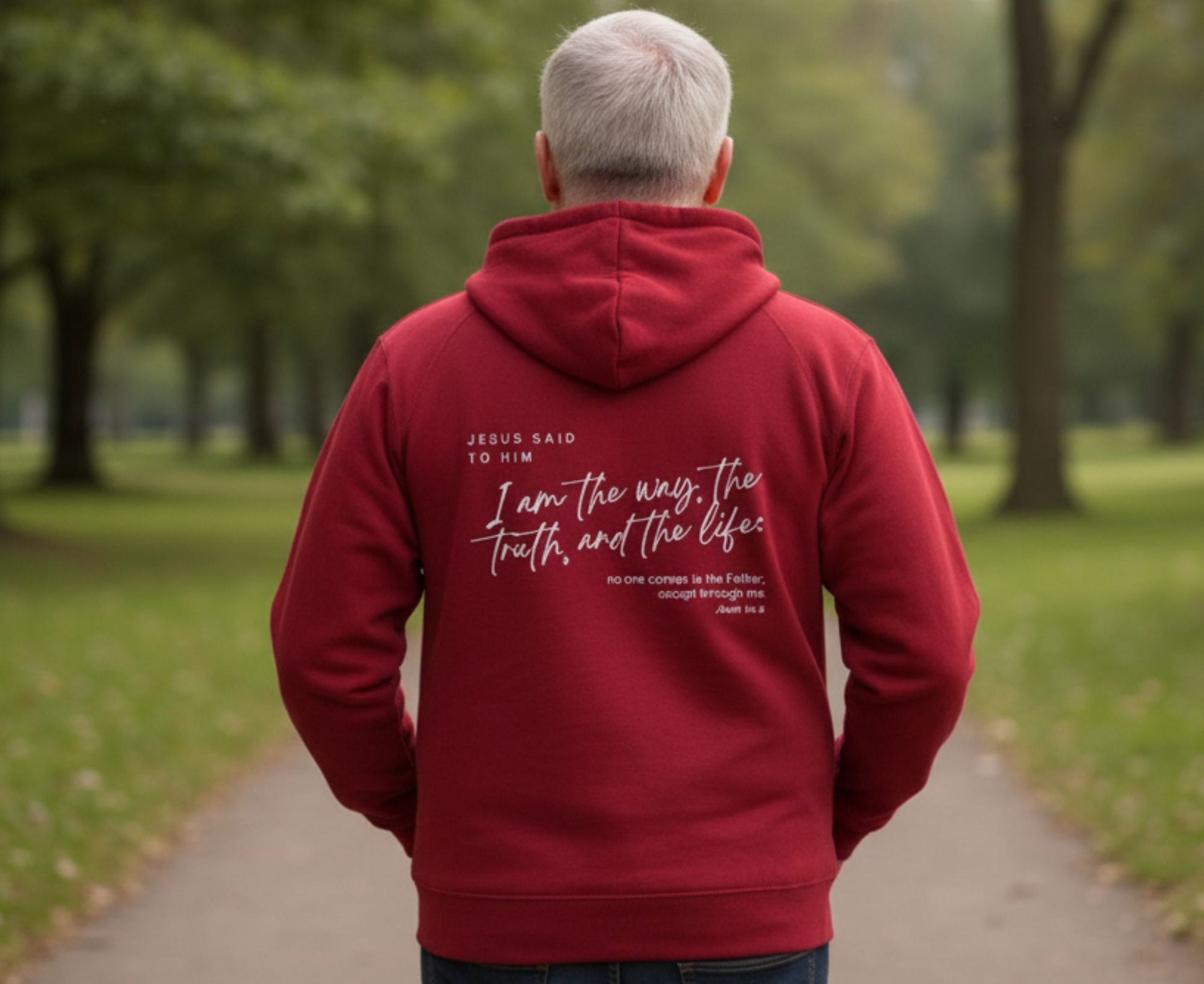 I Am The Way Men's Christian Hoodie | Faith Apparel South Africa | Covenant Brands