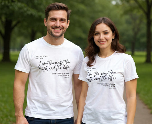 I Am The Way Unisex Christian T-Shirt | Faith Apparel South Africa | Covenant Brands