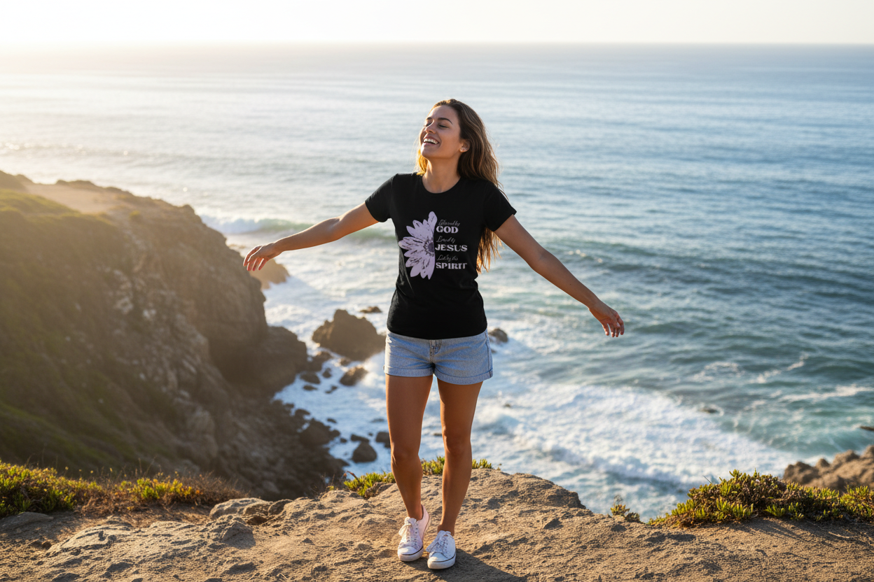 Blessed By God - Black Tee Lifestyle
